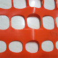 orange plastic safety warning barrier mesh